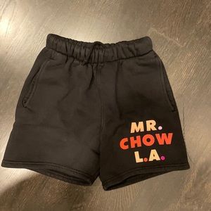 Madhappy mr. chow la shorts size xs black
